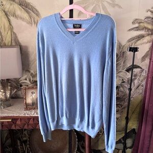 Neiman Marcus Blue Cashmere Sweater